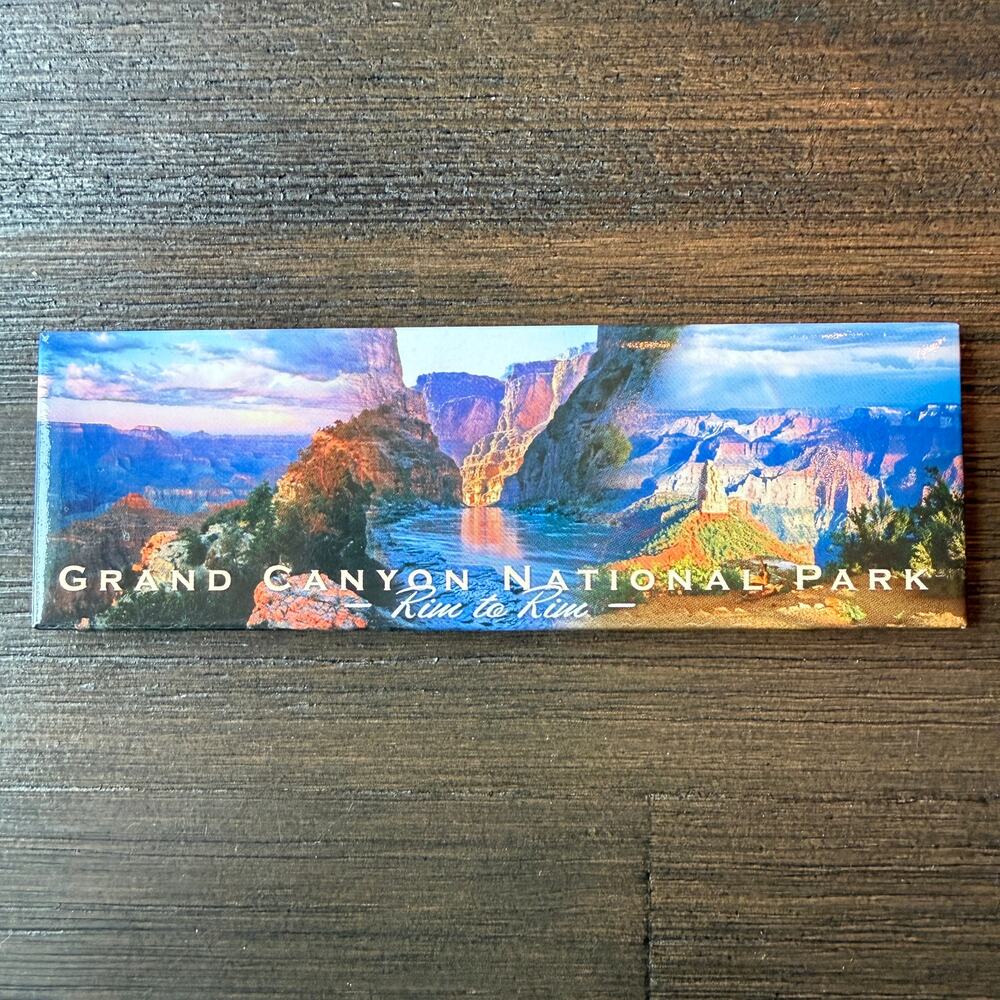 Grand Canyon National Park Magnet Rim to Rim Panoramic